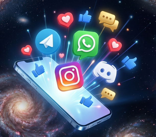 Starte durch mit den Social-Media-Kanälen von Casino Rocket!